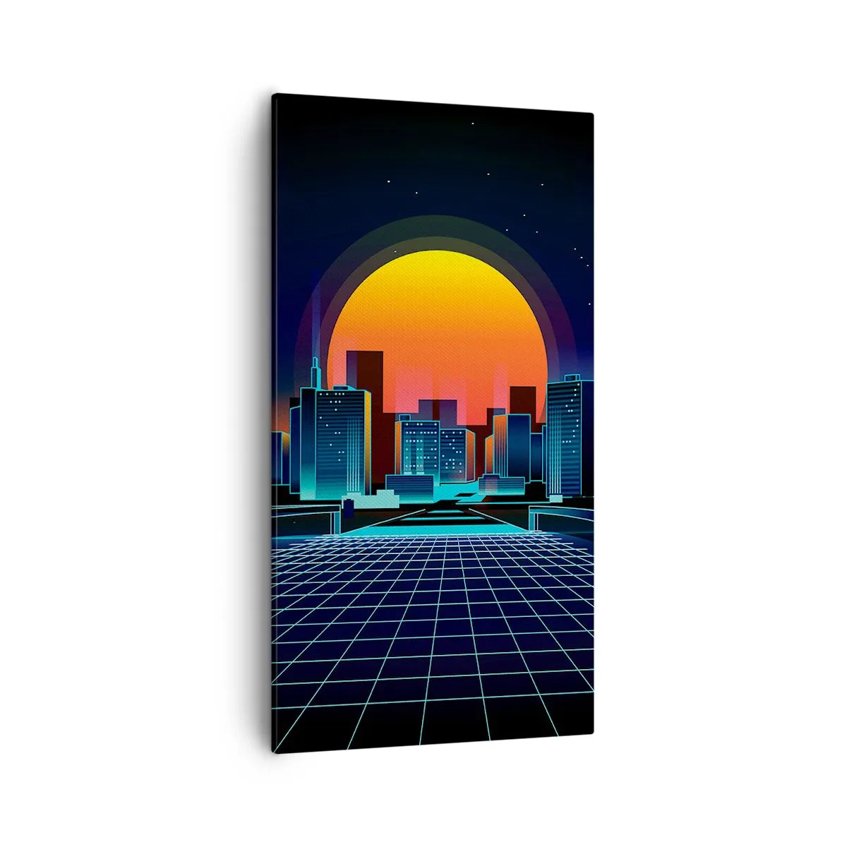 Quadro em tela - Ainda quer ir para o mundo real? - 55x100 cm