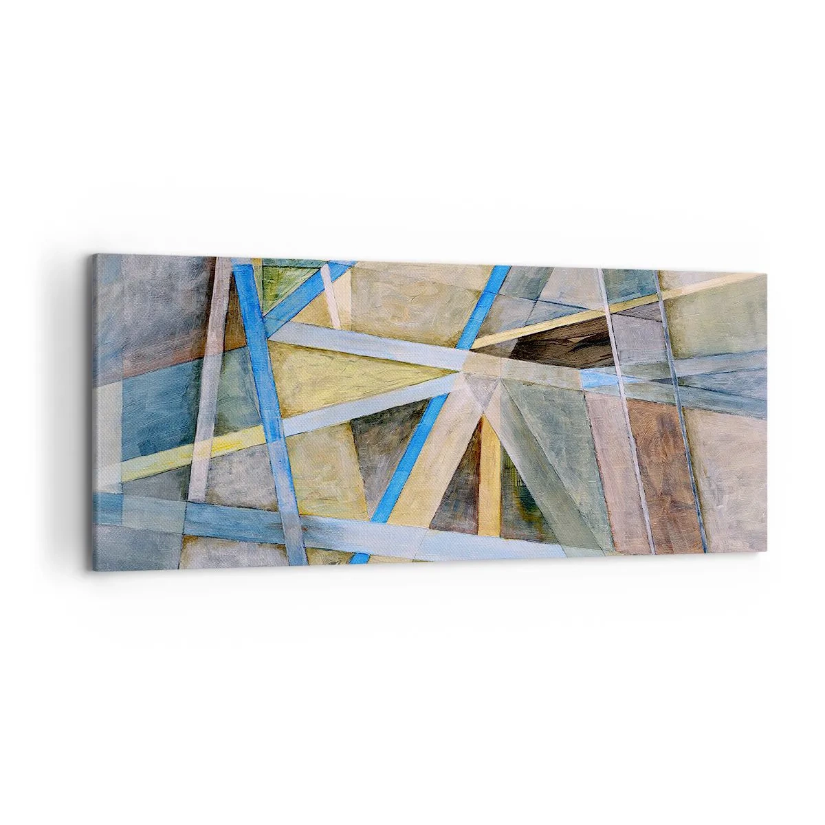 Quadro em tela - Em linha reta ou na diagonal? - 120x50 cm