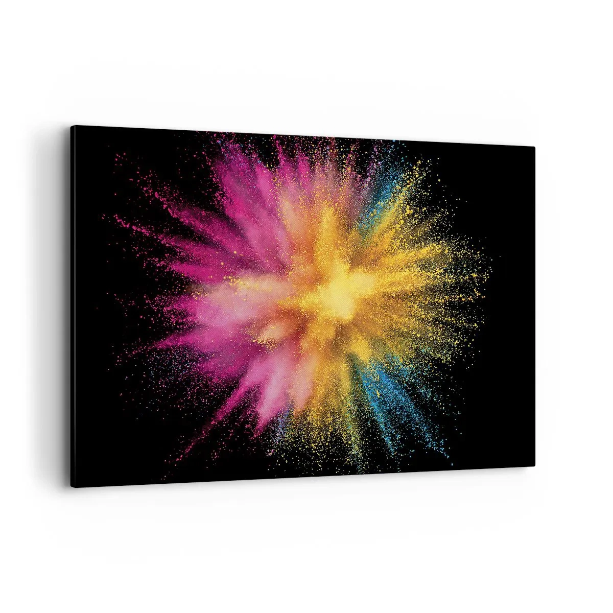 Quadro em tela - O nascimento das cores - 100x70 cm