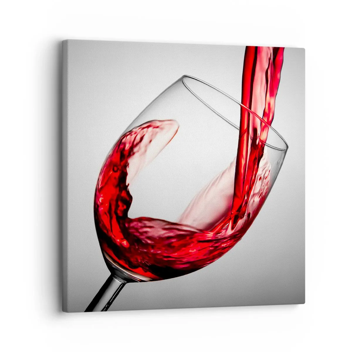 Quadro em tela - Cor - movimento - som - 30x30 cm