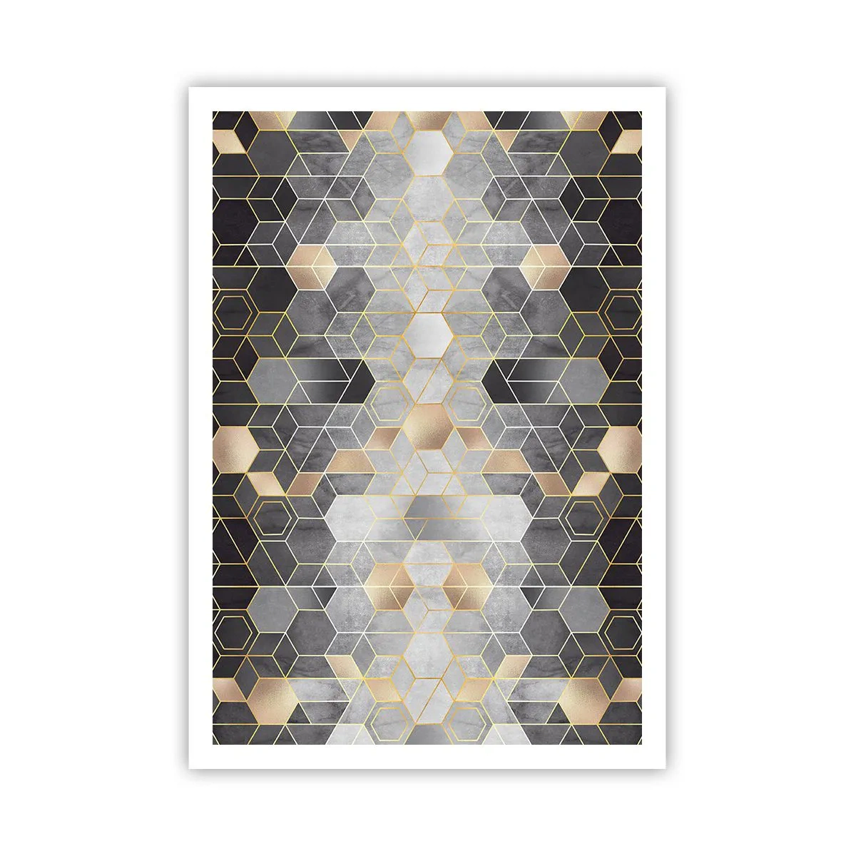 Pôster - Composição do diamante - 70x100 cm