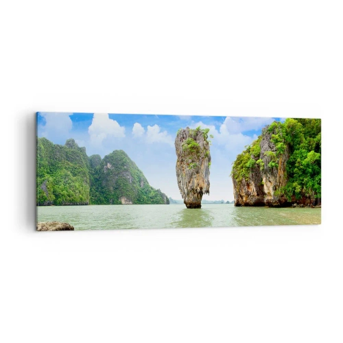 Quadro em tela - Maravilhas rochosas da natureza - 140x50 cm