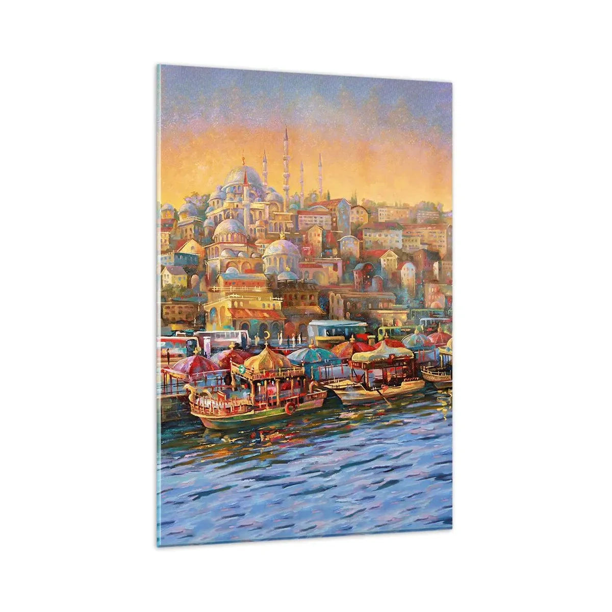 Quadro em vidro - Conto de Istambul - 80x120 cm