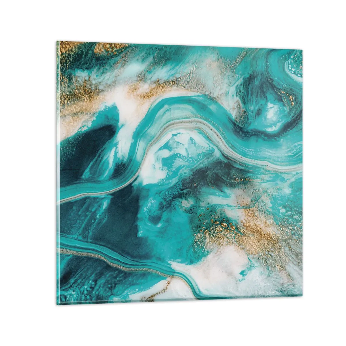 Quadro em vidro - Rio do Ouro - 40x40 cm