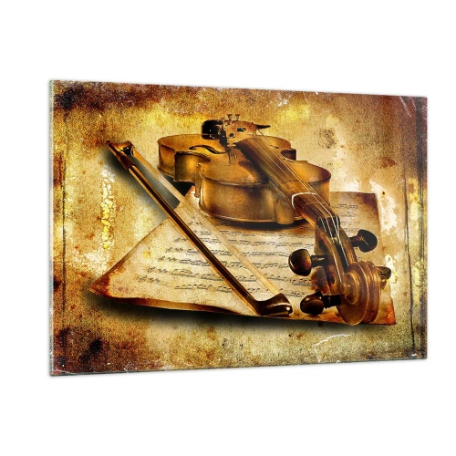 Quadro em vidro - Precisa-se de virtuoso - 120x80 cm