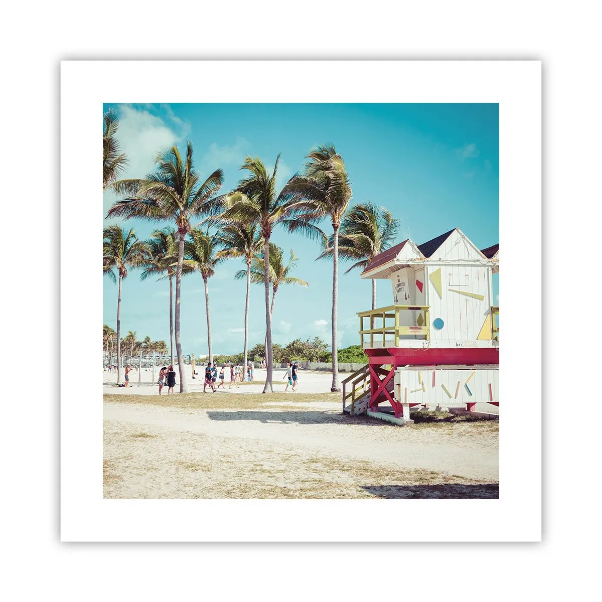 Pôster - Um belo dia pela frente - 40x40 cm