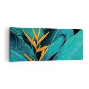 Quadro em tela - Flor do Éden - 100x40 cm