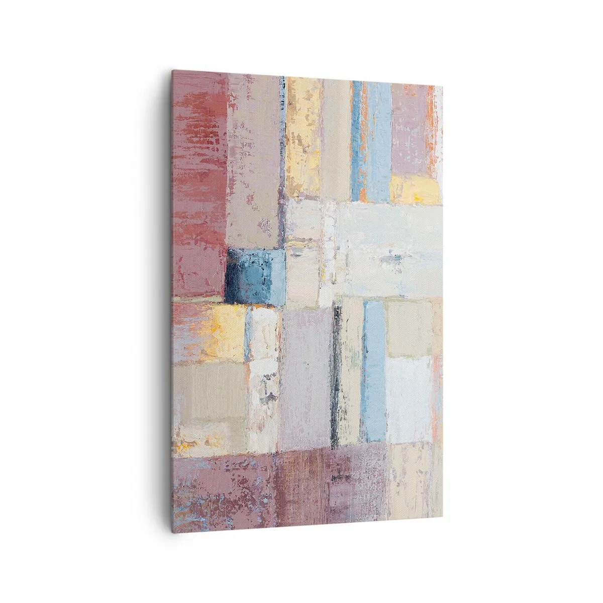 Quadro em tela - A paz da geometria - 80x120 cm