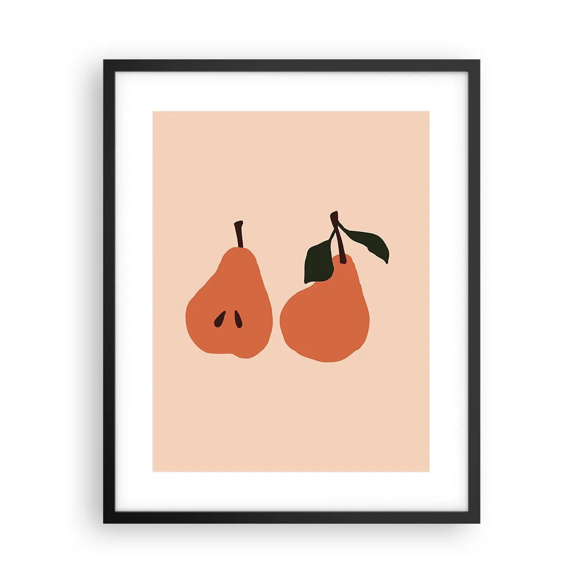 Pôster com moldura preta - A própria doçura - 40x50 cm