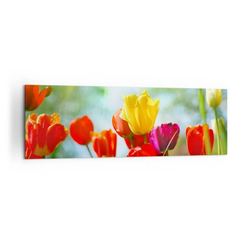 Quadro em tela - Todas as cores do sol - 160x50 cm