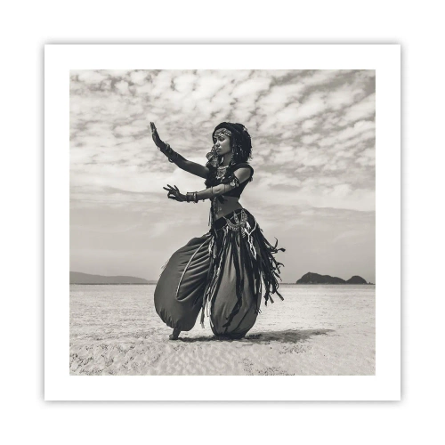 Pôster - Dança das Ilhas do Sul - 50x50 cm