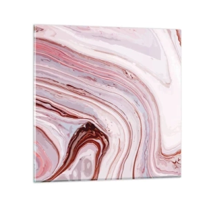 Quadro em vidro - Em frente, depois à direita para baixo - 50x50 cm