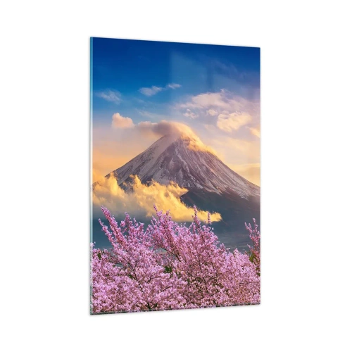 Quadro em vidro - Santidade japonesa - 80x120 cm