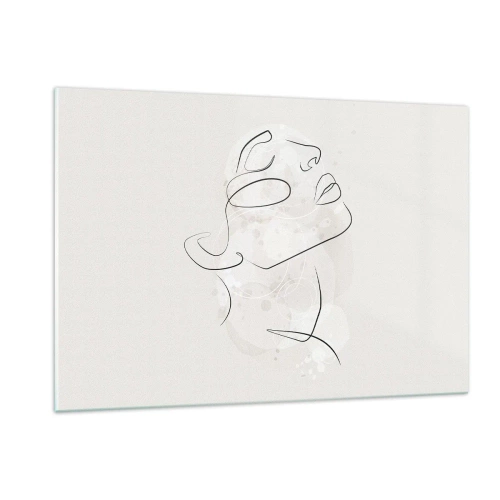 Quadro em vidro - Esboço de um sonho - 120x80 cm