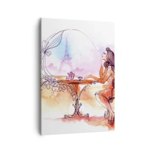Quadro em tela - Elegância parisiense - 50x70 cm