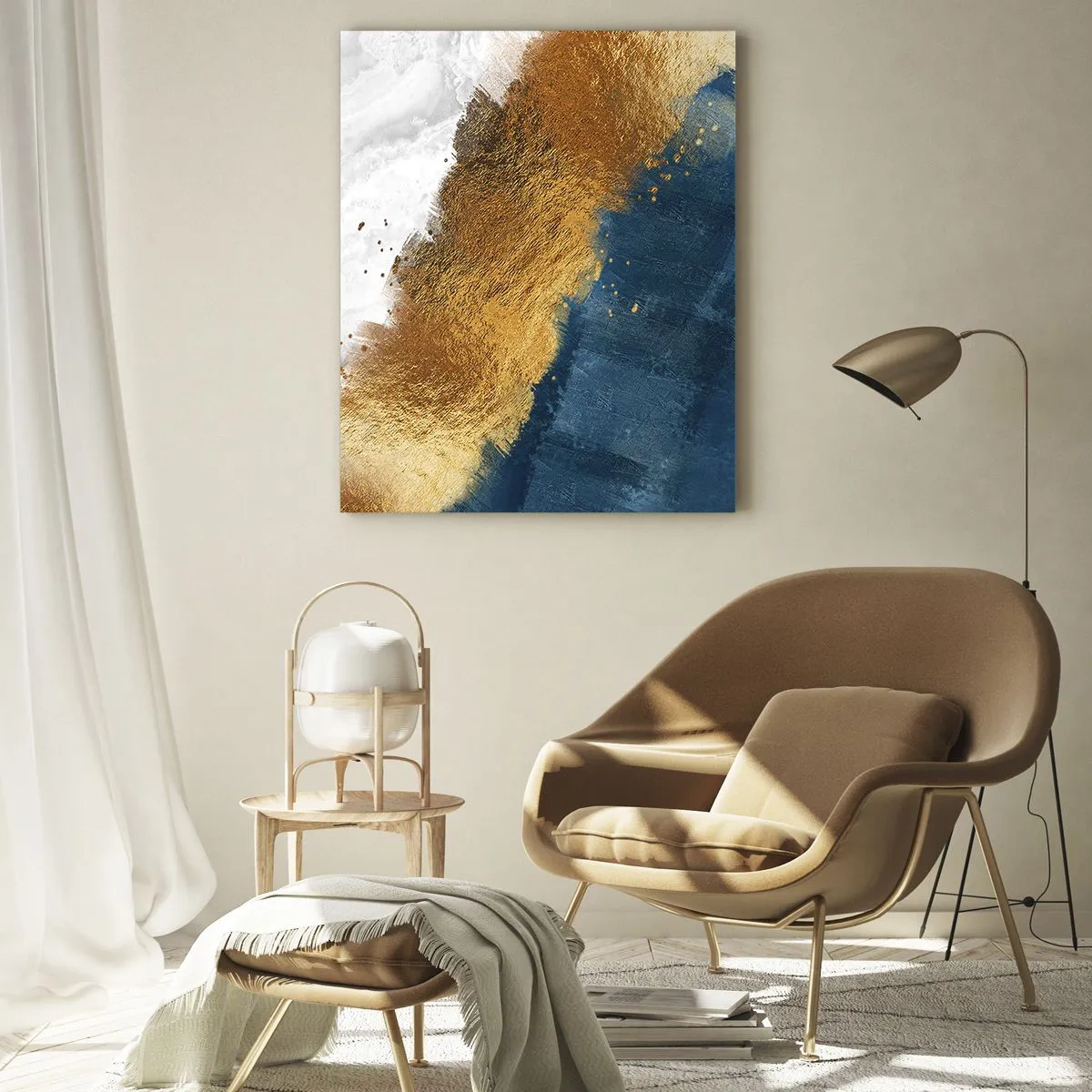 Quadro em vidro - As cores do verão - 70x100 cm