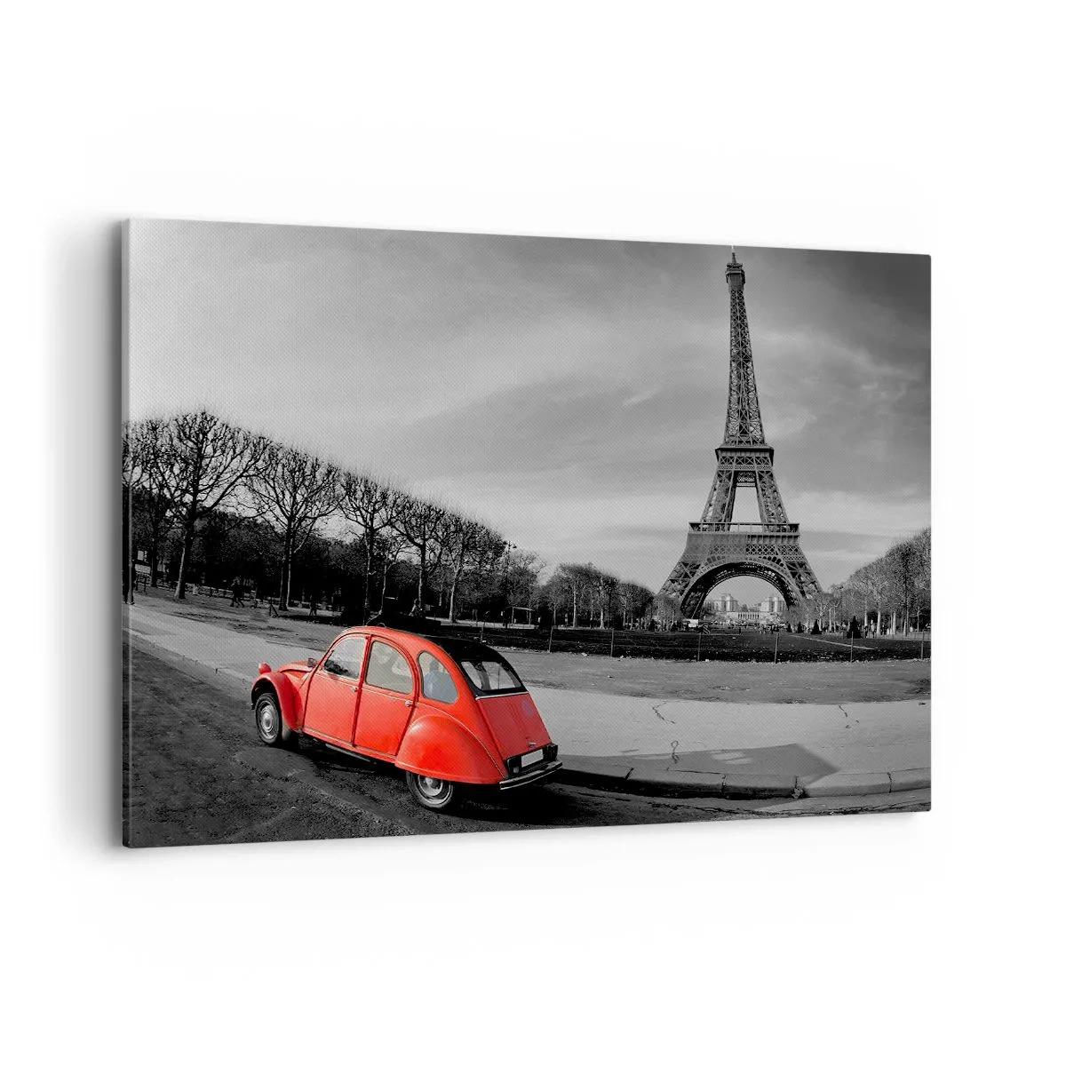 Quadro em tela - Mais parisiense do que Paris - 120x80 cm