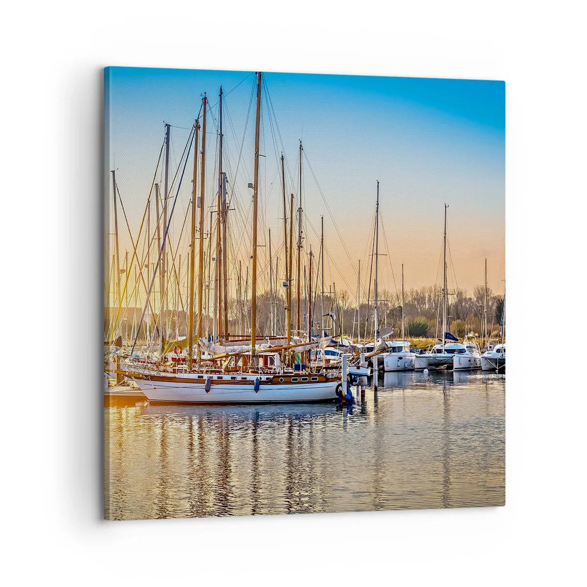 Quadro em tela - O vento também deve dormir - 60x60 cm