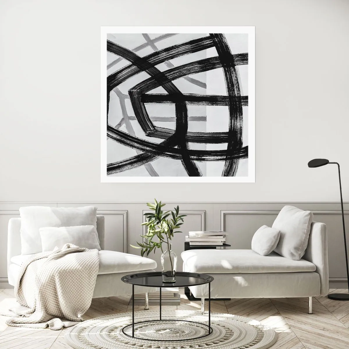 Pôster - Profundidade de construção - 60x60 cm