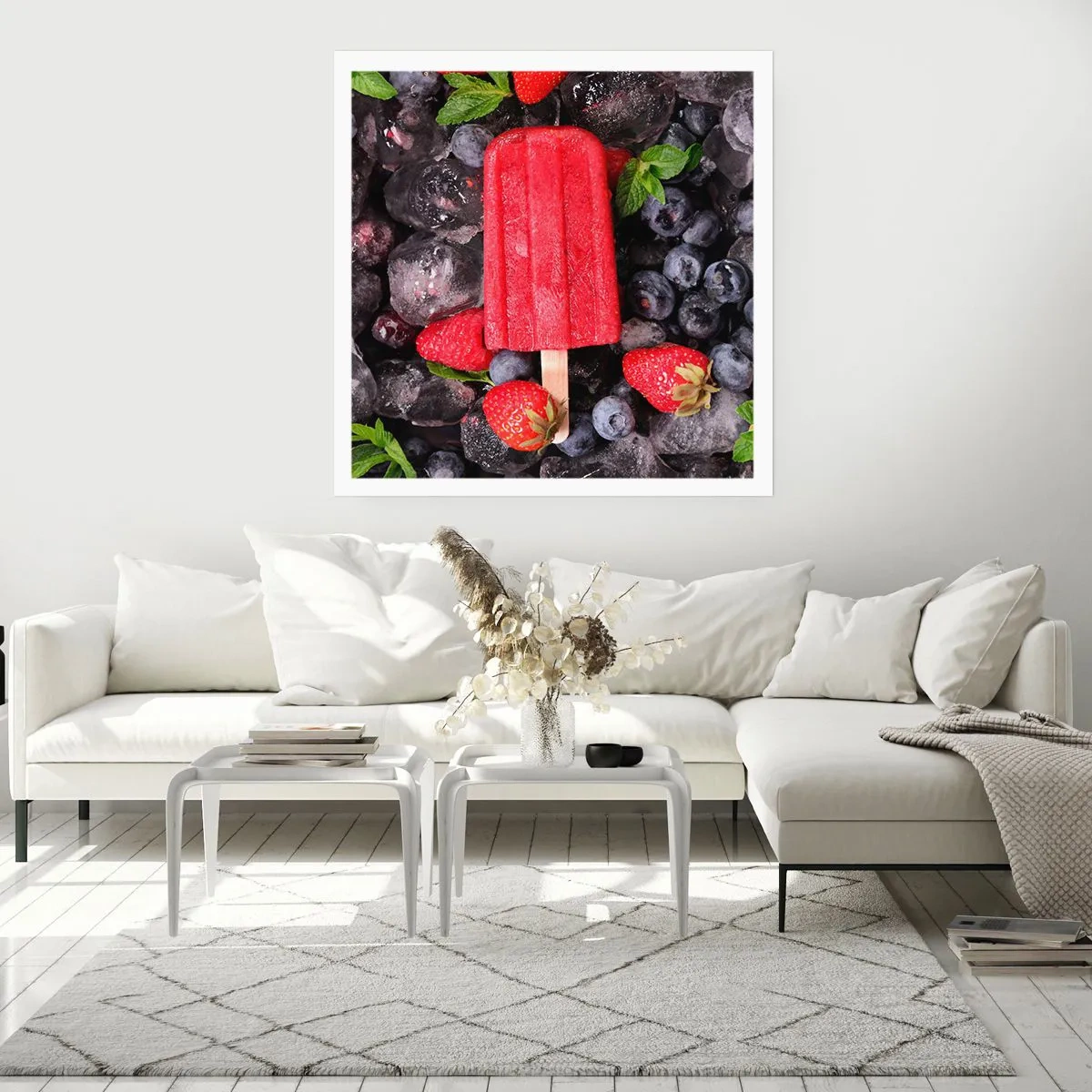 Pôster - O sabor de um verão quente - 60x60 cm