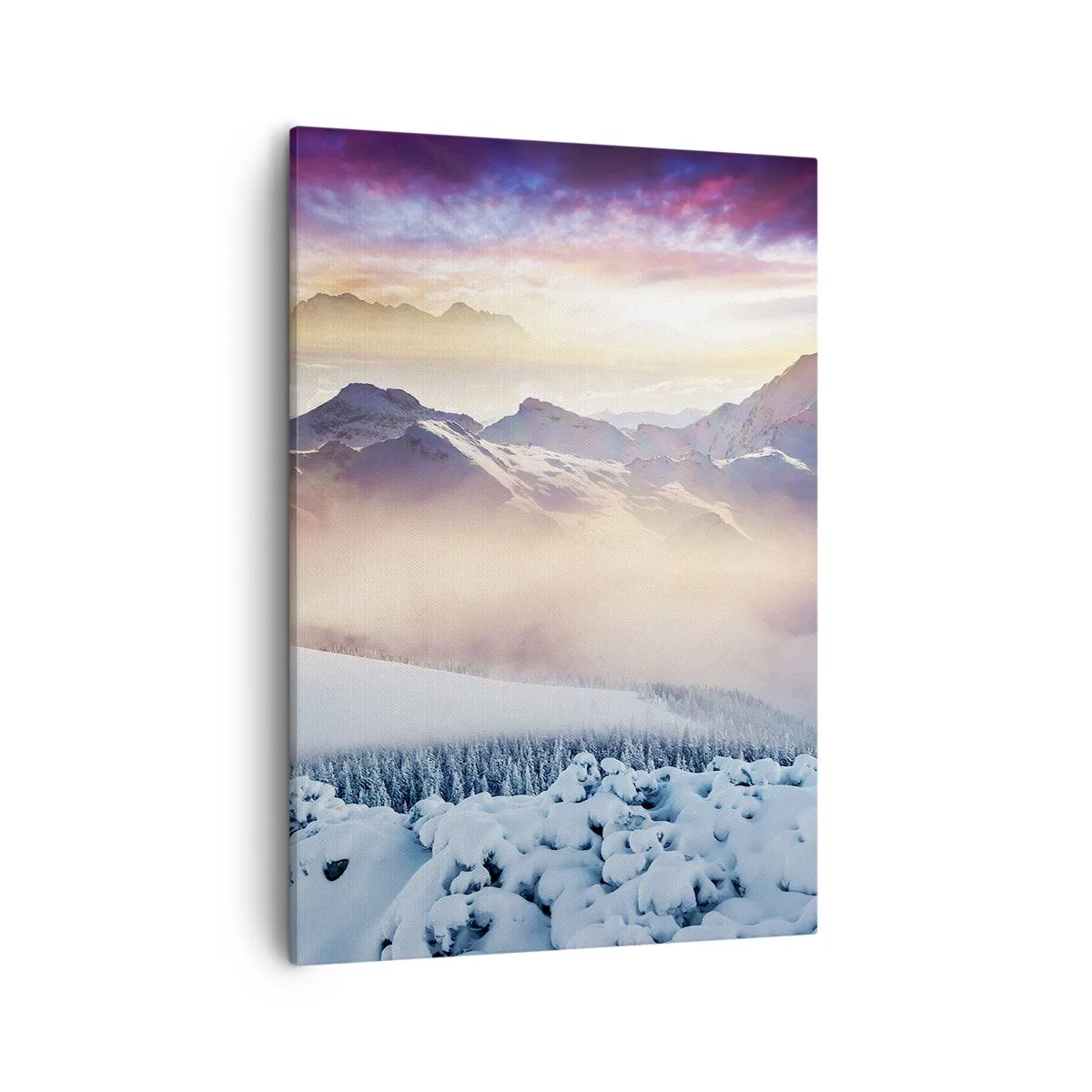 Quadro em tela - O poder e a pureza da natureza - 50x70 cm