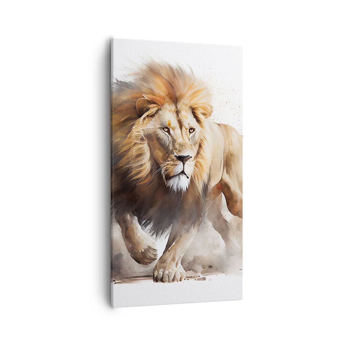 Quadro em tela - O rei se foi - 55x100 cm