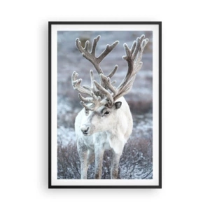 Pôster com moldura preta - Retrato ao sol - 61x91 cm