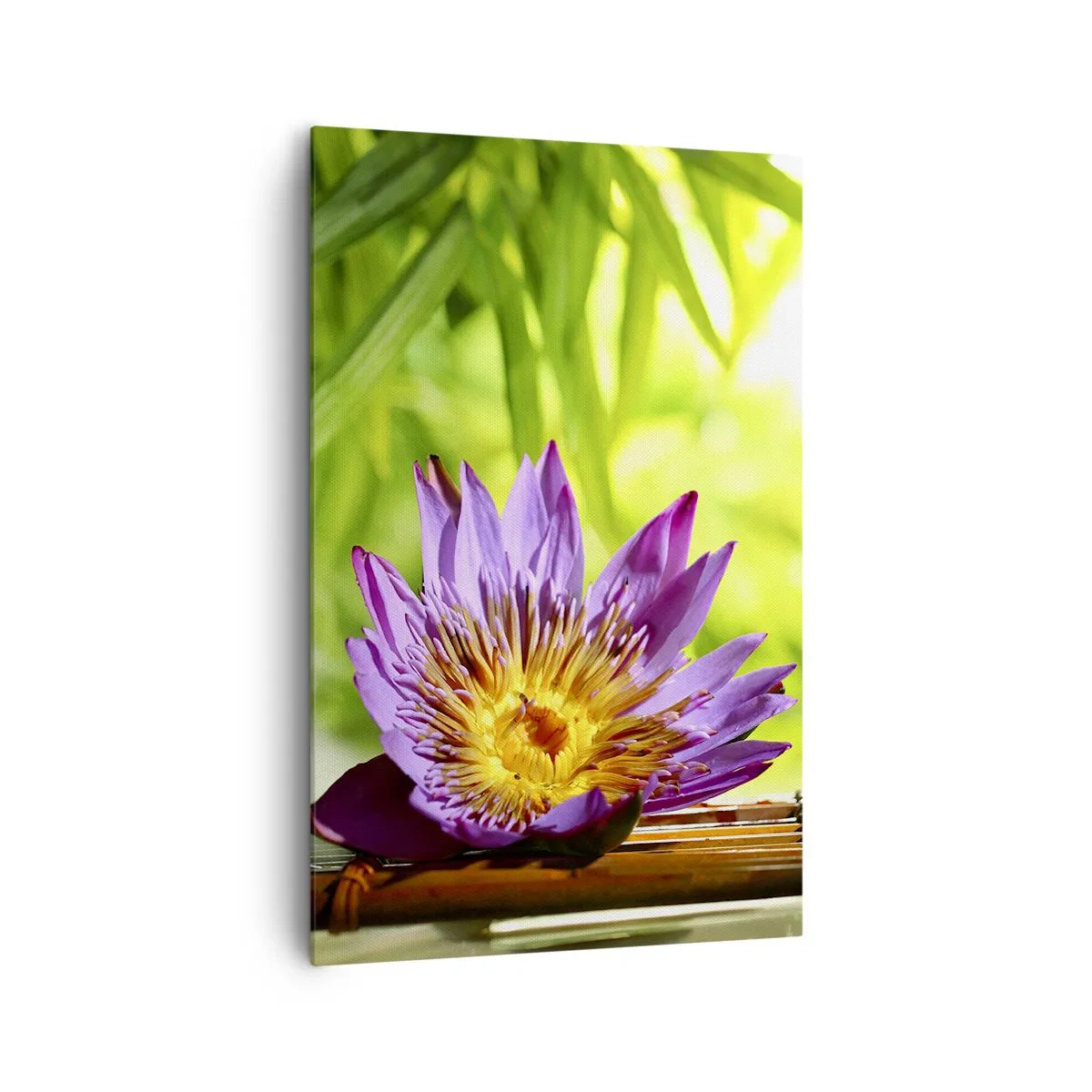 Quadro em tela - Sob o sol asiático - 80x120 cm