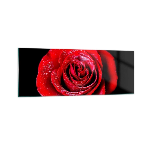 Quadro em vidro - Isso é amor - 140x50 cm