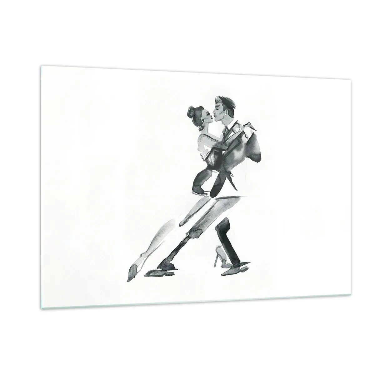 Quadro em vidro - Num só ritmo - 120x80 cm