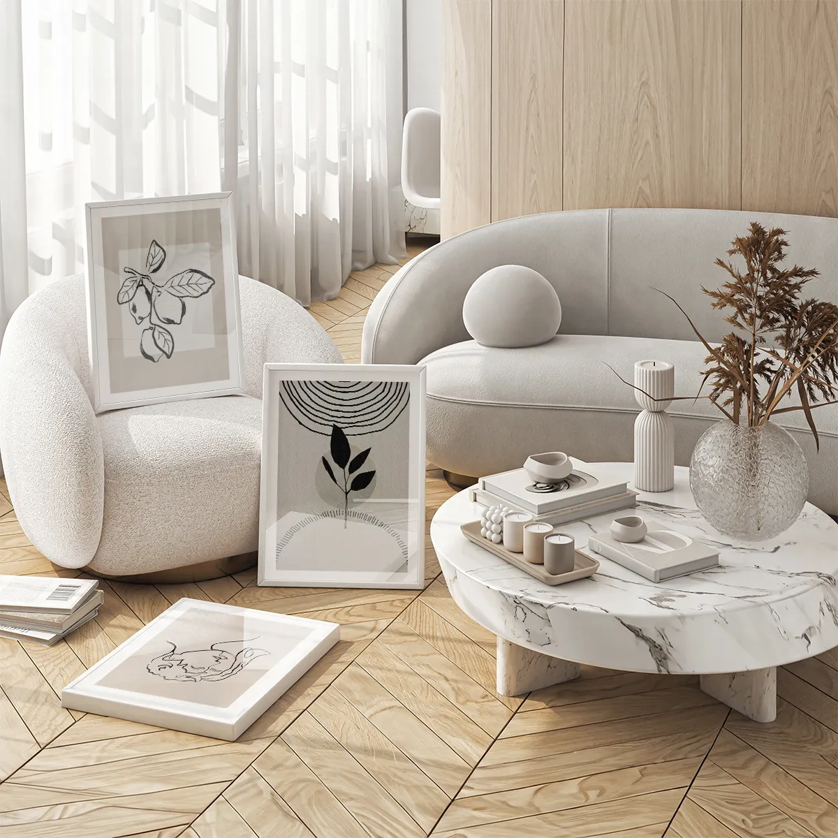 White castle - Inspiração para a sala