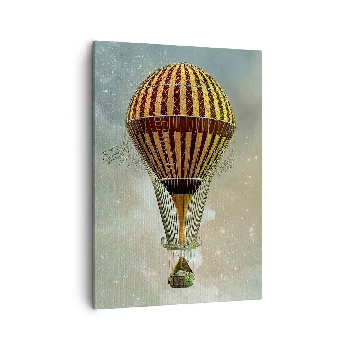 Quadro em tela - Voos pioneiros - 50x70 cm
