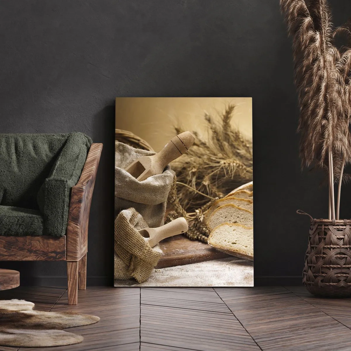 Quadro em tela - Pão de cada dia - 80x120 cm