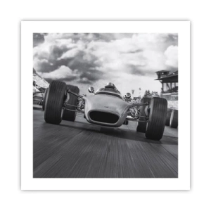 Pôster - O ronco do motor - 50x50 cm