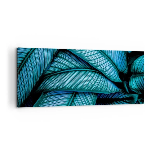 Quadro em tela - Linhas de vida - 100x40 cm