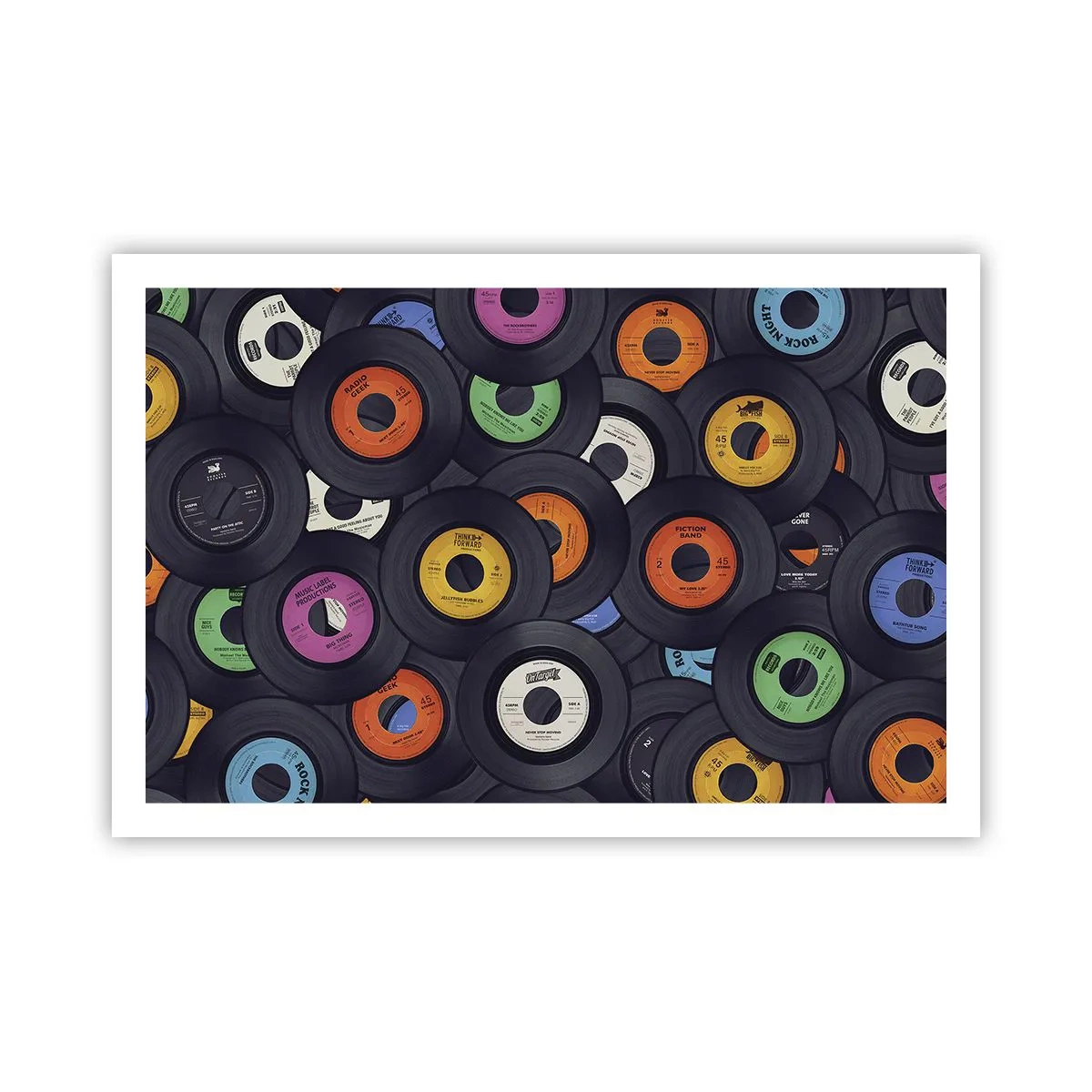 Pôster - Cores dos clássicos - 91x61 cm