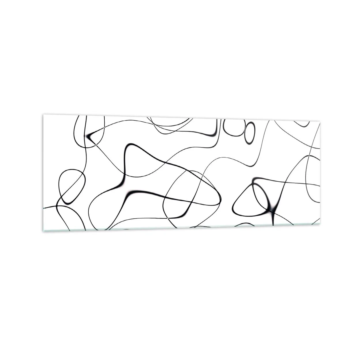 Quadro em vidro - Os caminhos da vida, as vicissitudes do destino - 140x50 cm