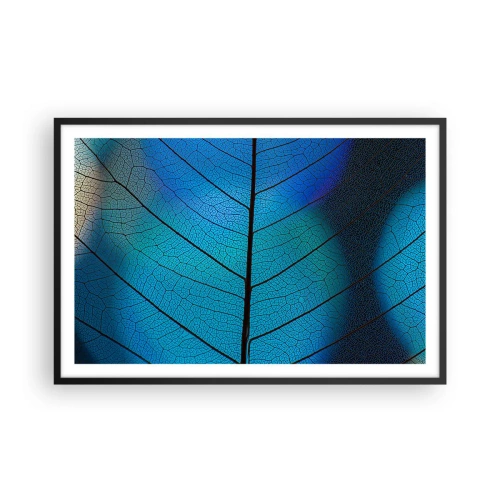 Pôster com moldura preta - Construção complexa - 91x61 cm