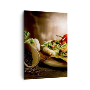 Quadro em tela - Direto do forno e do jardim - 50x70 cm