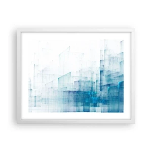 Pôster em moldura branca - Como o espaço ficou - 50x40 cm