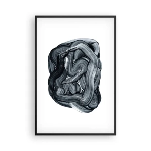 Pôster com moldura preta - Não é assim tão simples - 61x91 cm
