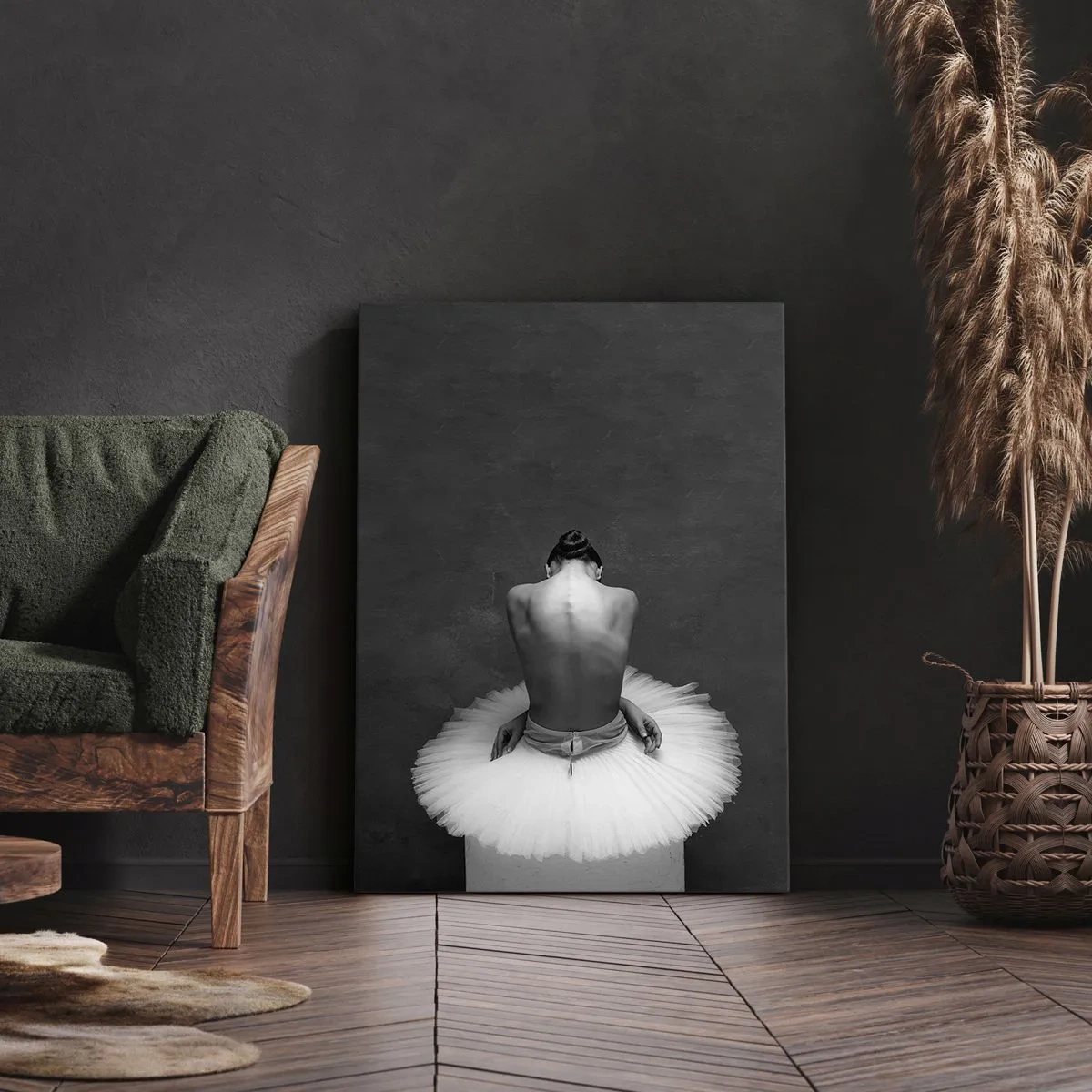 Quadro em tela - Está a florescer - 65x120 cm