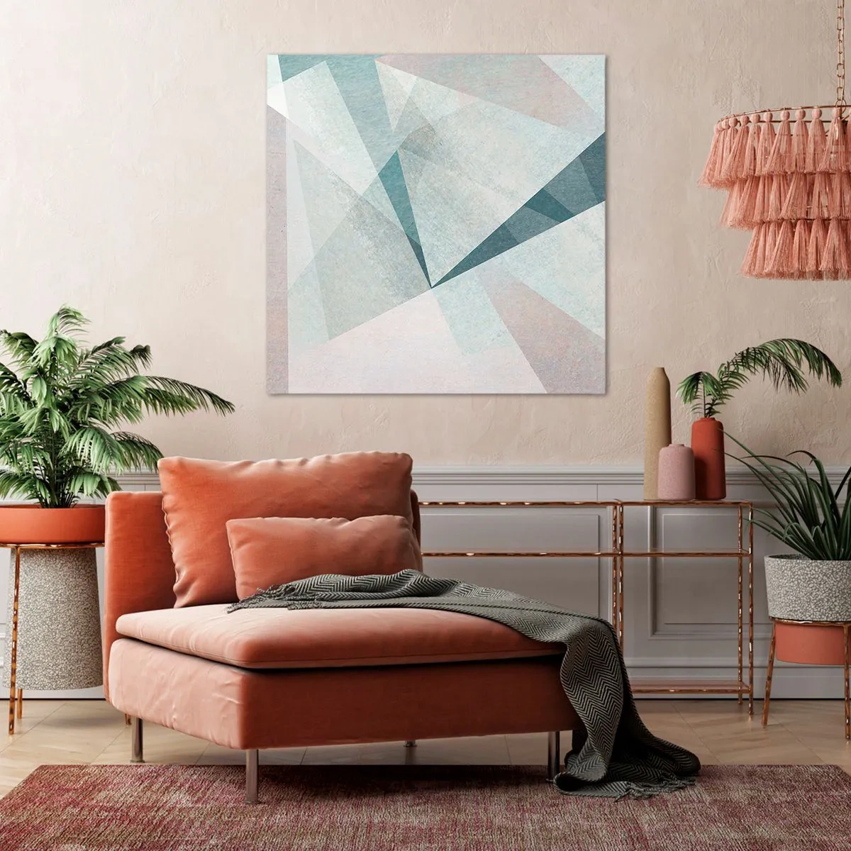 Quadro em tela - Calmo, embora dinâmico - 30x30 cm