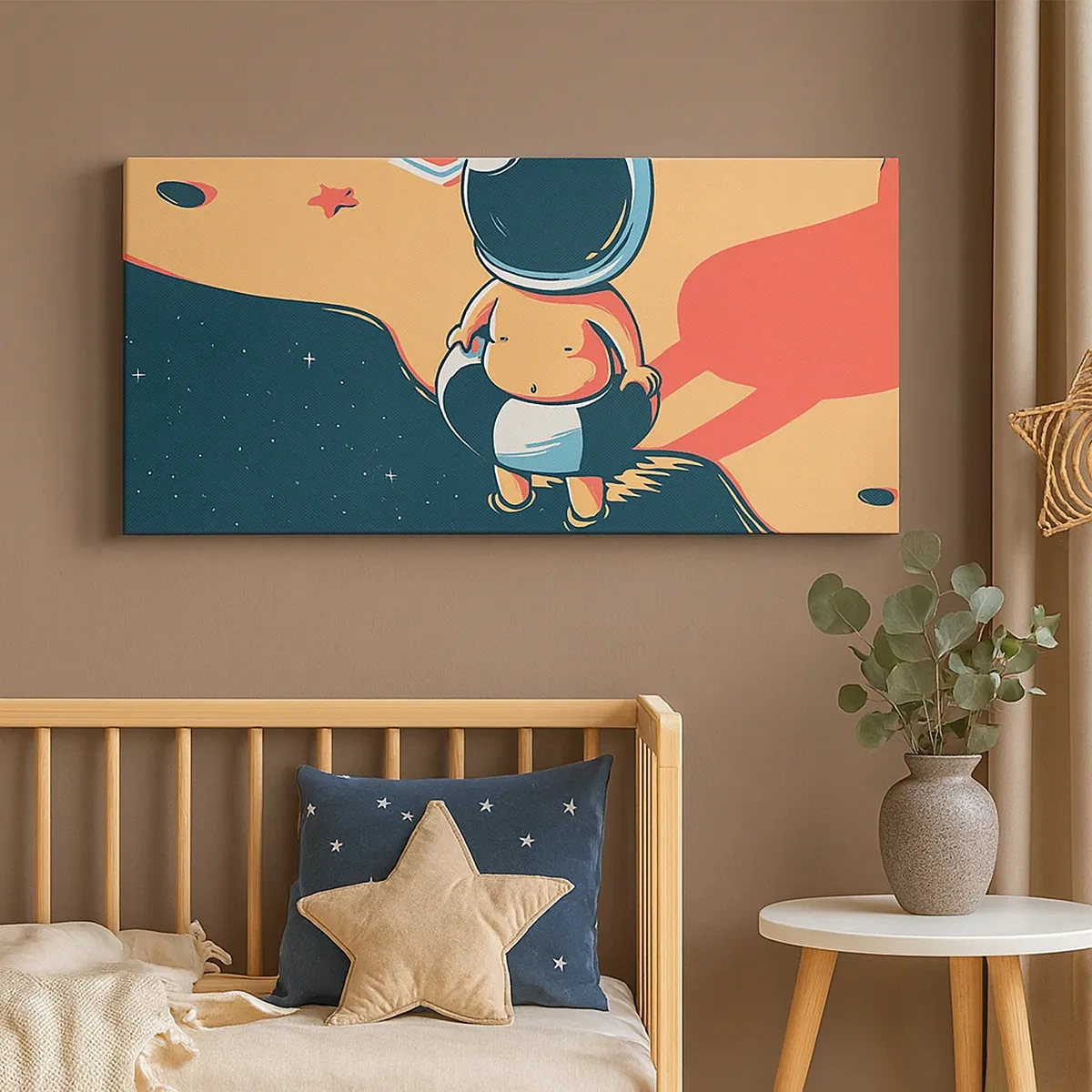 Quadro em tela - De uma perspetiva diferente - 30x30 cm