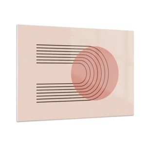 Quadro em vidro - Atração irresistível - 100x70 cm