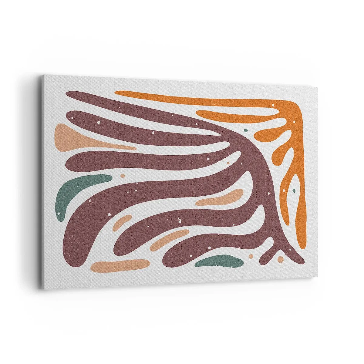 Quadro em tela - Composição orgánica radiante - 100x70 cm