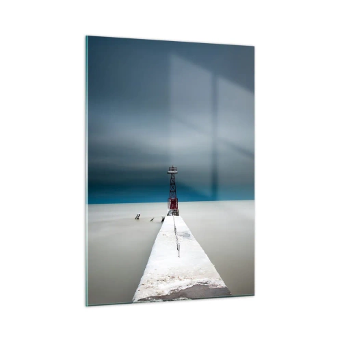 Quadro em vidro - Ao encontro do infinito - 50x70 cm