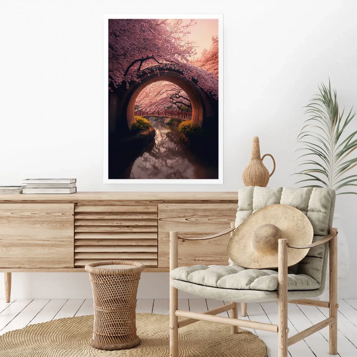 Pôster - Primavera japonesa - 50x70 cm