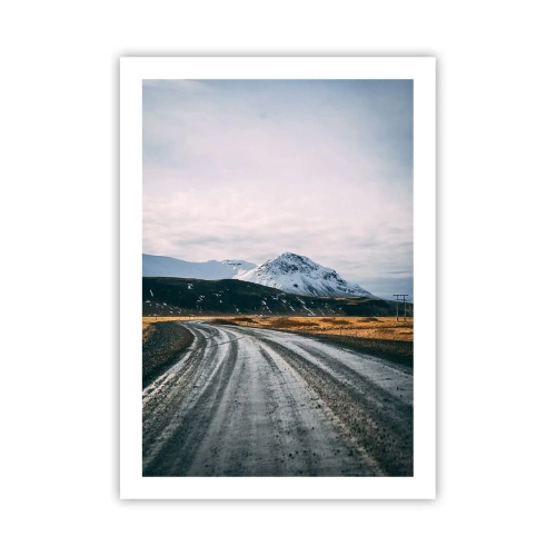 Pôster - No clima islandês - 50x70 cm