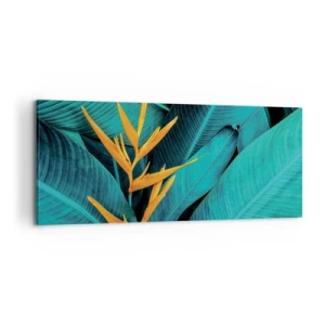 Quadro em tela - Flor do Éden - 120x50 cm
